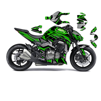 Aufkleber Satz kompatibel mit per KAWASAKI Z1000 2014 - 2019 - MXPKAD15356