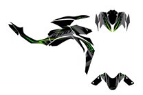 Kit de pegatinas compatible con per KAWASAKI Z1000 2014 - 2019 - MXPKAD15356