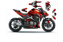 Kit adesivi compatibile con per KAWASAKI Z1000 2014 - 2019 - MXPKAD15356