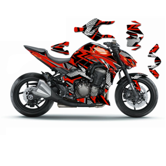 Sticker set compatible with per KAWASAKI Z1000 2014 - 2019 - MXPKAD15356