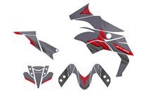 Sticker set compatible with per YAMAHA MT 125 2017 - 2019 - MXPKAD15470