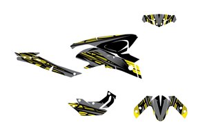 Sticker set compatible with per YAMAHA MT 125 2017 - 2019 - MXPKAD15470