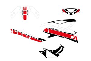 Sticker set compatible with per YAMAHA MT 125 2017 - 2019 - MXPKAD15470
