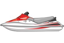 Sticker set compatible with per Kawasaki 900 STX 2000 - 2006 - MXPKAD15491