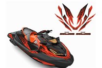 Kit de pegatinas compatible con per SEADOO RXT X GTX 300 2019 - 2021 - MXPKAD15497