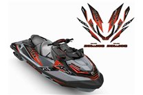 Sticker set compatible with per SEADOO RXT-X 300 2018 - 2021 - MXPKAD15498
