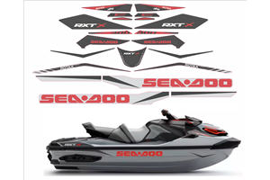 Kit adesivi compatibile con per SEADOO RXT-X 300 2018 - 2021 - MXPKAD15498