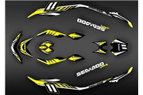 Sticker set compatible with per SEADOO Spark TRIXX 2UP 3UP 2019 - 2021 - MXPKAD15499