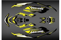 Sticker set compatible with per SEADOO Spark TRIXX 2UP 3UP 2019 - 2021 - MXPKAD15499