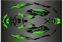 Sticker set compatible with per SEADOO Spark TRIXX 2UP 3UP 2019 - 2021 - MXPKAD15499