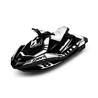 Kit de pegatinas compatible con per SEADOO Spark TRIXX 2UP 3UP 2019 - 2021 - MXPKAD15499