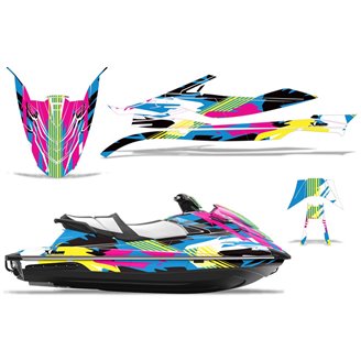 Kit Autocollants compatible avec per Yamaha GP 1800 SVHO Waverunner 2016 - 2020 - MXPKAD15502
