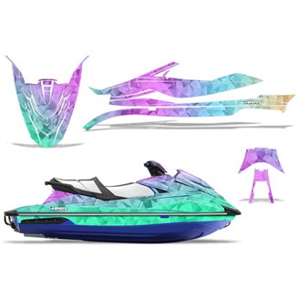 Sticker set compatible with per Yamaha GP 1800 SVHO Waverunner 2016 - 2020 - MXPKAD15502