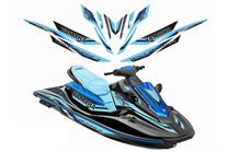 Sticker set compatible with per Yamaha Waverunner EX Deluxe 2017 - 2021 - MXPKAD15504