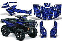 Aufkleber Satz kompatibel mit per CAN AM BRP OUTLANDER 650 800 1000 MAX XMR 2020 - 2022 - MXPKAD14946