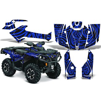 Kit Autocollants compatible avec per CAN AM BRP OUTLANDER 650 800 1000 MAX XMR 2020 - 2022 - MXPKAD14946