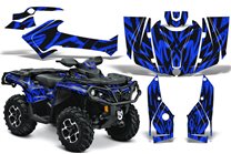 Kit adesivi compatibile con per CAN AM BRP OUTLANDER 650 800 1000 MAX XMR 2020 - 2022 - MXPKAD14946