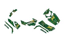 Sticker set compatible with per CAN AM OUTLANDER G2 650-800-1000 XMR MAX 2012 - 2020 - MXPKAD14947