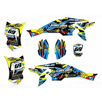 Kit Autocollants compatible avec per CAN AM DS 450 2008 - 2016 - MXPKAD14948