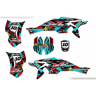 Kit adesivi compatibile con per CAN AM DS 450 2008 - 2016 - MXPKAD14948