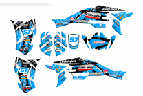 Kit de pegatinas compatible con per CAN AM DS 450 2008 - 2016 - MXPKAD14948