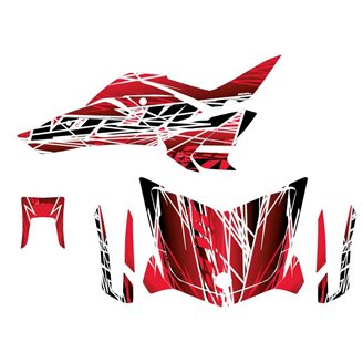 Kit Autocollants compatible avec per CAN AM SPYDER F3 2016 - 2021 - MXPKAD14955