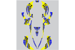 Kit Autocollants compatible avec per CAN AM RENEGADE 500 570R 800R 850R 800X 1000R XXC 2005 - MXPKAD14957