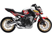 Sticker set compatible with per Honda CB650F 2014 - 2016 - MXPKAD15575