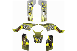 Aufkleber Satz kompatibel mit per HONDA FOURTRAX 420 2014 - 2020 - MXPKAD14968