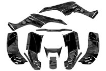 Aufkleber Satz kompatibel mit per HONDA TRX 250EX 2001 - 2004 - MXPKAD14959