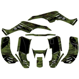 Kit de pegatinas compatible con per HONDA TRX 250EX 2001 - 2004 - MXPKAD14959