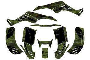 Kit de pegatinas compatible con per HONDA TRX 250EX 2001 - 2004 - MXPKAD14959