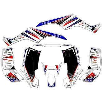 Sticker set compatible with per HONDA TRX 250EX 2001 - 2004 - MXPKAD14959