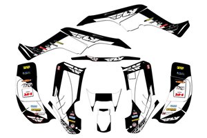 Kit adesivi compatibile con per HONDA TRX 250EX 2001 - 2004 - MXPKAD14959