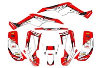 Aufkleber Satz kompatibel mit per HONDA TRX 250EX 2001 - 2004 - MXPKAD14959