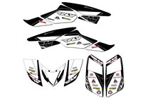 Kit adesivi compatibile con per HONDA TRX 250 2006 - 2018 - MXPKAD14960