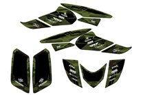 Kit adesivi compatibile con per HONDA TRX 250 2006 - 2018 - MXPKAD14960