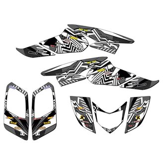 Kit Autocollants compatible avec per HONDA TRX 250 2006 - 2018 - MXPKAD14960