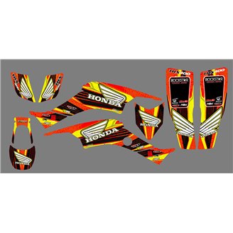 Sticker set compatible with per HONDA TRX 400 EX 1999 - 2007 - MXPKAD14966