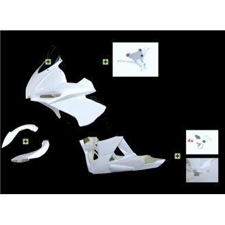 Aprilia Tuono V4 R 1100 2016-2020 Complete set 7-pieces Racing - MXPCRD15826