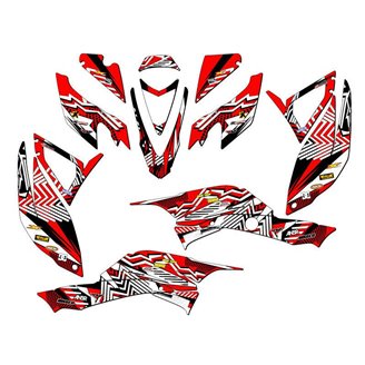 Aufkleber Satz kompatibel mit per HONDA TRX 400 EX 2008 - 2018 - MXPKAD14967