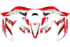 Kit Autocollants compatible avec per HONDA TRX 400 EX 2008 - 2018 - MXPKAD14967