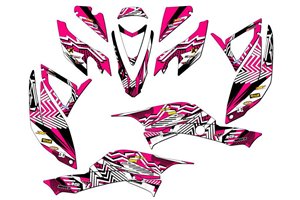 Kit de pegatinas compatible con per HONDA TRX 400 EX 2008 - 2018 - MXPKAD14967