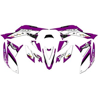 Aufkleber Satz kompatibel mit per HONDA TRX 400 EX 2008 - 2018 - MXPKAD14967