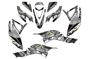 Kit de pegatinas compatible con per HONDA TRX 400 EX 2008 - 2018 - MXPKAD14967