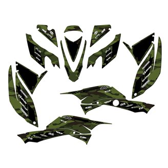 Kit Autocollants compatible avec per HONDA TRX 400 EX 2008 - 2018 - MXPKAD14967