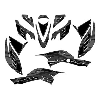 Kit adesivi compatibile con per HONDA TRX 400 EX 2008 - 2018 - MXPKAD14967