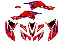 Sticker set compatible with per HONDA TRX 400 EX 2008 - 2018 - MXPKAD14967