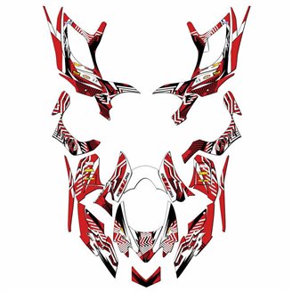 Kit Autocollants compatible avec per HONDA TRX 700XX 2012 - MXPKAD14970