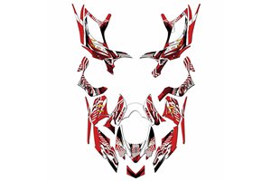 Kit adesivi compatibile con per HONDA TRX 700XX 2012 - MXPKAD14970